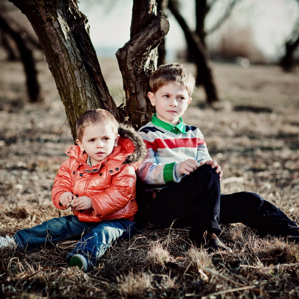 Fotografie de familie: Mihai si David